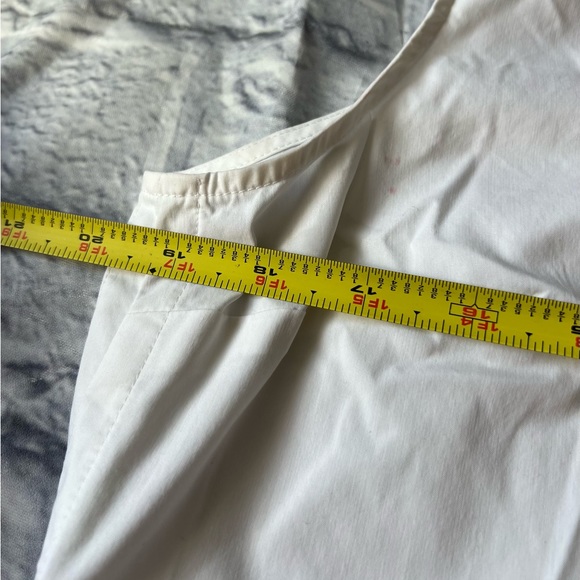 S Athleta HAYES SHELL White Zipper Sides Mint Conditions Activewear Athletic wea - Picture 4 of 11